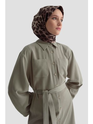 Armine Kemerli Lyocell Takım 25KD1104 Vizon