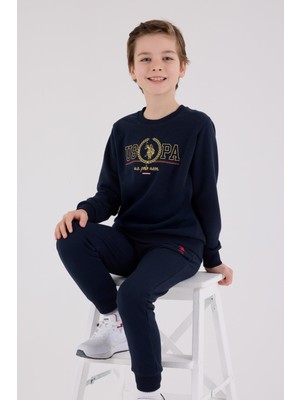 US2232 - Kırmızı - U.s. Polo Assn Kids Erkek Eşofman Takımı