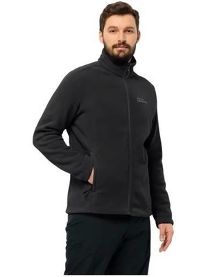 Jack Wolfskin Wıntersteın Fz M 1711371 Black Black Erkek Polar