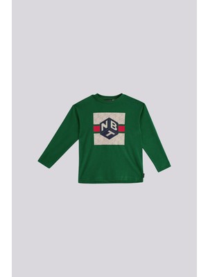 Bg Store Erkek Çocuk Yeşil Tshirt