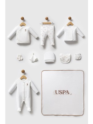 U.s. Polo Assn Hastane Çıkışı 10’lu Set USB2704 Beyaz