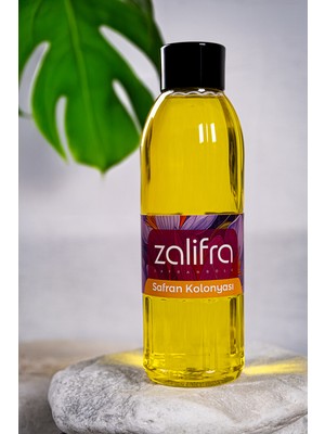Zalifra Safran Kolonyası, Esanslı Kolonya , Hediye Için Nostaljik Kolonya  150 ml - Pet Şişe(Sprey)