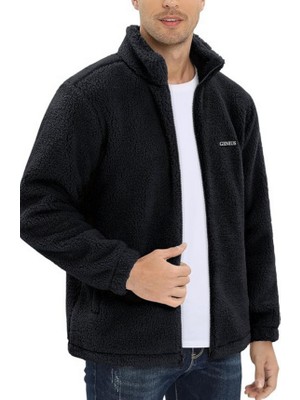 Genius Store Oversize Peluş Sweatshirt Erkek Polar Sweatshirt Erkek Sweatshirt Oversıze-Peluss