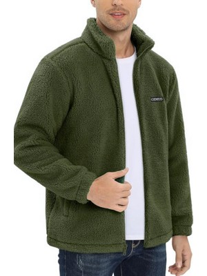 Genius Store Oversize Peluş Sweatshirt Erkek Polar Sweatshirt Erkek Sweatshirt Oversıze-Peluss