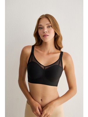 Balensiz Çıkarılabilir Pedli Dikişsiz Lazer 3310 Siyah