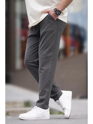 Füme Düz Paça Erkek Pantolon 6535
