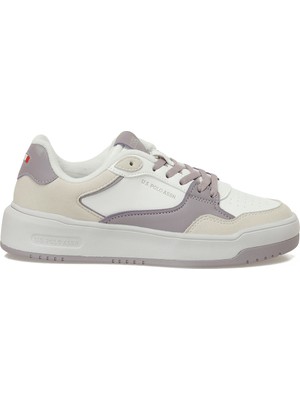 U.S. Polo Assn. U.S Polo Assn. 102032847 Tıana Beyaz-Lila Kadın Spor Ayakkabı