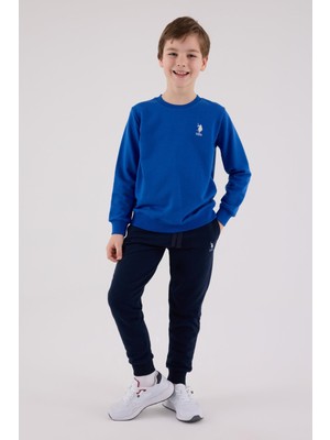 US2208 - Cobalt - U.s. Polo Assn Kids Erkek Eşofman Takımı