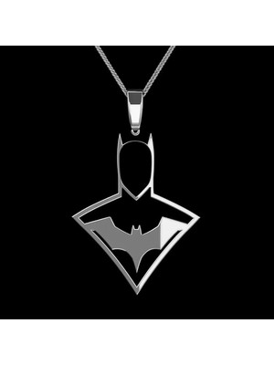 TabiTela 925 Ayar gümüş kolye Batman SM9181