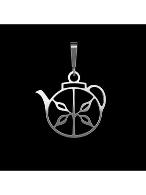 TabiTela 925 Ayar gümüş kolye Çaydanlık SM9118