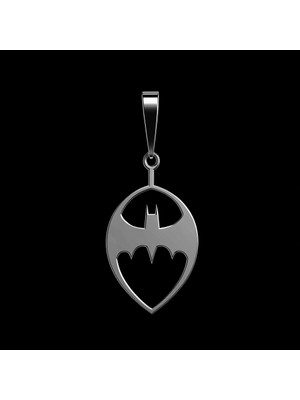 TabiTela 925 Ayar gümüş kolye Batman SM9170