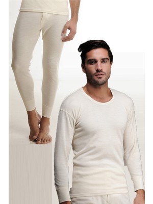 Erkek 2 Li Paket Alt Üst Yün Içlik Set 00100S