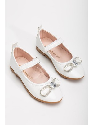 Çok Hafif Çok Rahat Iç Tabanı Ortopedik Taş Detaylı Inci Kurdale Babet