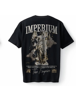 Bumeta Imperium Graphic Streetwear Oversize Unisex Tişört T-Shirt