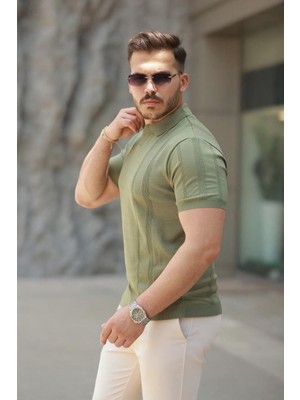 Erkek Hemşire Yaka Kısa Kollu Tişört