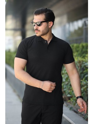 Erkek Kısa Kollu Yakalı Tişört