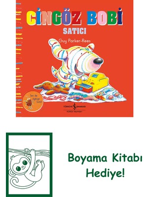 Cingöz Bobi Satıcı + Boyama Kitabı