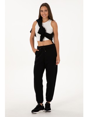 U.S. Polo Assn. Kadın Siyah Jogger Eşofman Altı 50307736-VR046