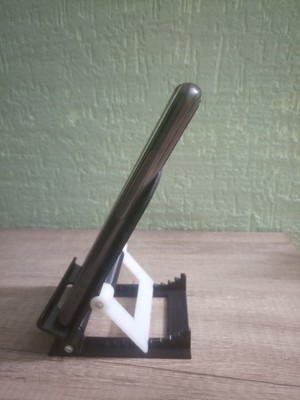 Byr Tolstoy Stand (Ve Sadece Değil), Eğim Açısının 40 Ila 80 Dereceye Kadar Ayarlanmasıyla Akıllı Telefonlar (Telefonlar) (Plastik Aparattır!!!) 3D