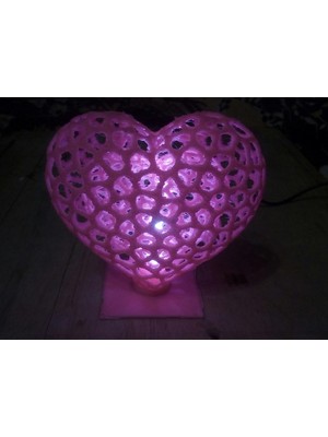 Byr Gece Lambası 3D Kalp. (Plastik Aparattır!!!) 3D