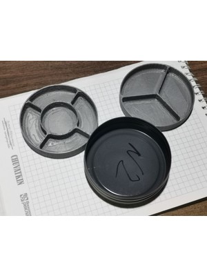 Byr Pnömatiklerden Mermiler Için Iki Seviyeli Organizatör (Plastik Aparattır!!!) 3D