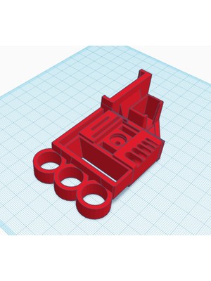 Byr Ender 3 V3 Se Yazıcı Için Alet Düzenleyici (Plastik Aparattır!!!) 3D