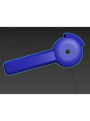 Byr Küresel Vana Kolu (Plastik Aparattır!!!) 3D