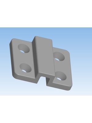 Byr Çocuk Mama Sandalyeleri Için Bağlantı Elemanları Nika (Plastik Aparattır!!!) 3D