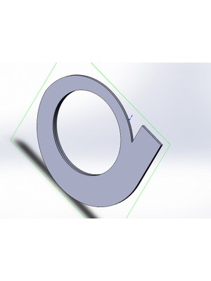 Byr Santrifüj Fan (Plastik Aparattır!!!) 3D