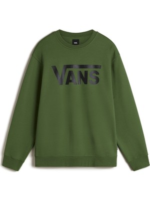 Vans Vans Classıc Iıı Crew Erkek Yeşil Sweatshirt VN000JSFEN61