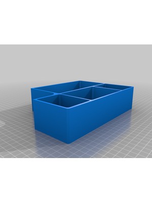 Byr Hyundai Palisade Center Konsolu Organizatör Alt Tepsisi (Plastik Aparattır!!!) 3D