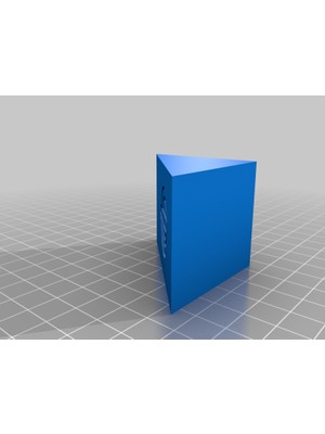 Byr Gülüyor Adam Üçgen Şekilli Kap (Sadece Plastik Aparattır!!!) 3D