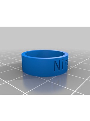 Byr Nina Yüzüğü (Plastik Aparattır!!!) 3D