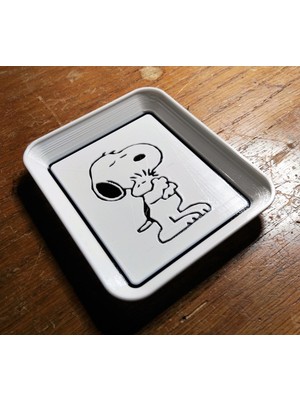 Byr Snoopy Tepsisi (Sadece Plastik Aparattır!!!) 3D