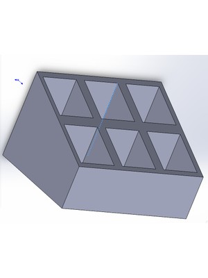 Byr Ruj Düzenleyici 3x2 (Sadece Plastik Aparattır!!!) 3D