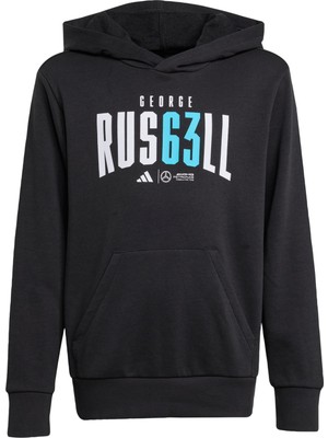 Adidas Performance JZ8904 Mercedes - AMG Petronas Formula One Team George Russell Hood Kids