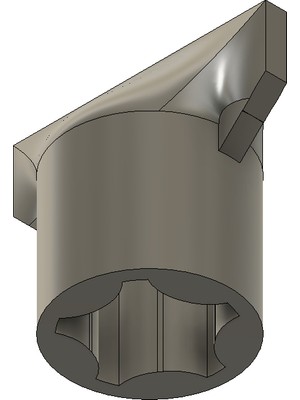 Byr Kolayca Döndürülebilen Moen Musluk Adaptörü (Plastik Aparattır!!!) 3D