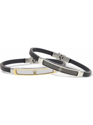 Fm Fatma Ana Eli Desenli Çelik Bileklik 3183SCB013