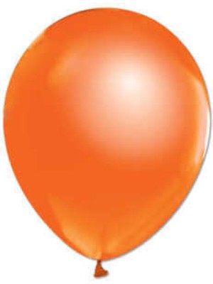 Balon Metalik Düz 5 Inc Turuncu PK:100