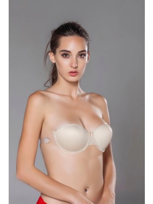 Moonlight 2136 Straplez Yumuşak Soft Cup Sütyen