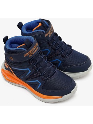 Skechers Tri-Namics 2.0 Büyük Erkek Çocuk Lacivert/Mavi Işıklı Bot 401662L Nvbl