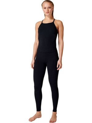 Sweaty Betty Super Soft Yoga Leggings Kadın Siyah Yoga Tayt