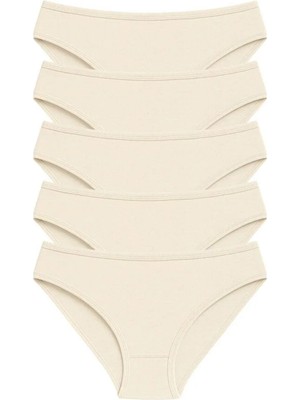 PK40003 Büyük Beden Yüksek Bel Külot 5 Li Paket