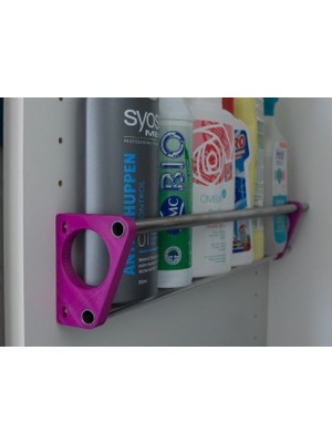 Byr Ø<50MM Raf Deliklerine Takılan Şişe Saklama Yeri (Sadece Plastik Aparattır!!!) 3D