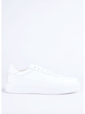 Fabrika Beyaz Erkek Sneaker Seka-Lectra