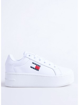 Tommy Hilfiger Beyaz Kadın Sneaker EN0EN02932
