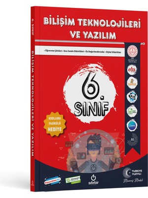 6.sınıf Bilişim Teknolojileri ve Yazılım (Maarif Modeli)