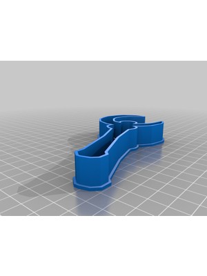 Byr Sailor Moon'un Asası (Sürüm 2 Tiner) (Sadece Plastik Aparattır!!!) 3D