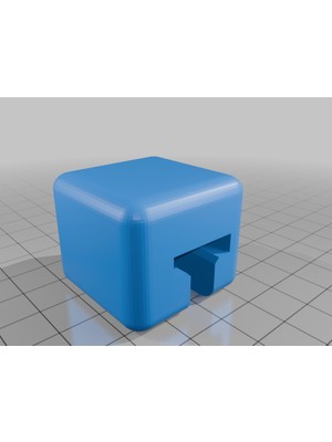 Byr 2.2 Hp Dışarıda Motor Eğim Bloğu (Plastik Aparattır!!!) 3D