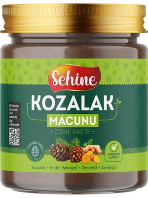 Sehine Kozalak Macunu, Çam Kozalağı, Andız Pekmezi, Zencefil, Zerdeçal, Vitamin Takviyeli 240gr